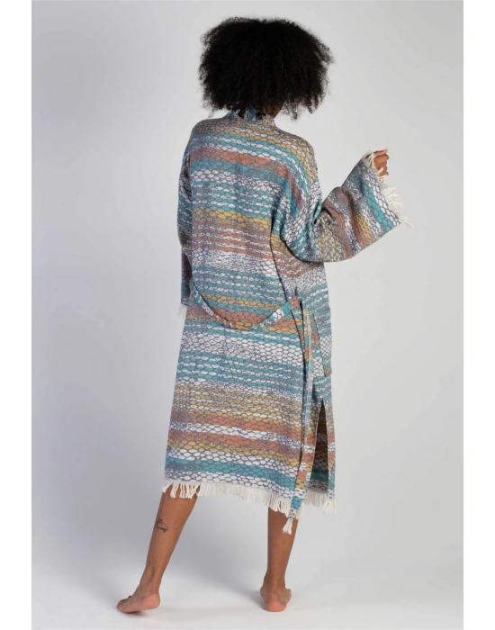 Pica Mavi & Sarı Bornoz