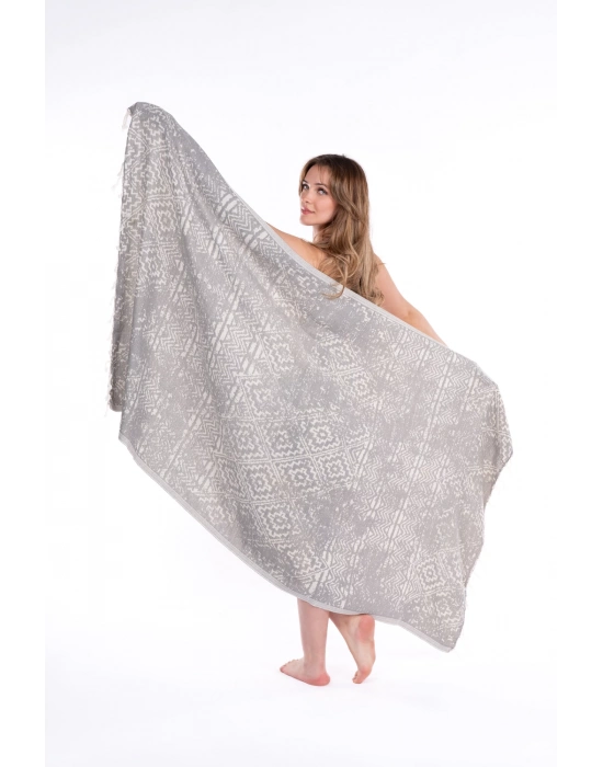 Priene Gri Peshtemal