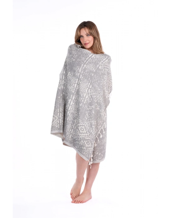 Priene Gri Peshtemal