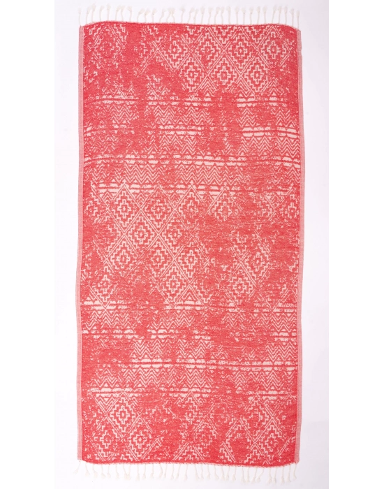 Priene Red Peshtemal