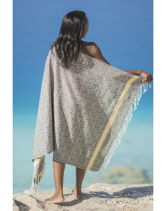 Pupa Black & Yellow Peshtemal