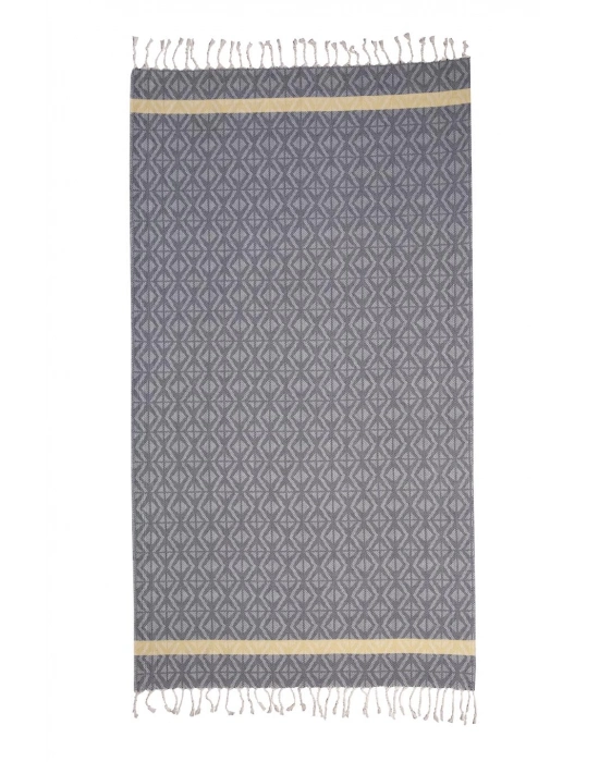 Pupa Siyah & Sarı Peshtemal