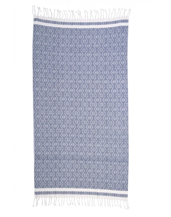 Pupa Lacivert & Beyaz Peştemal