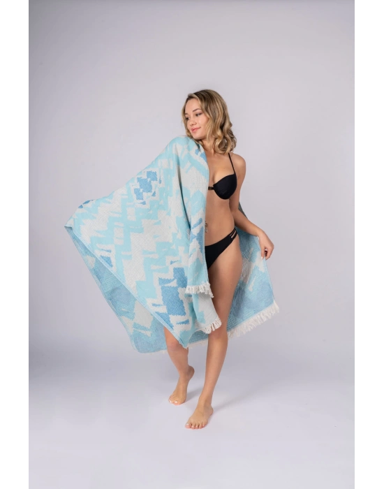 Sardes Blue Peshtemal