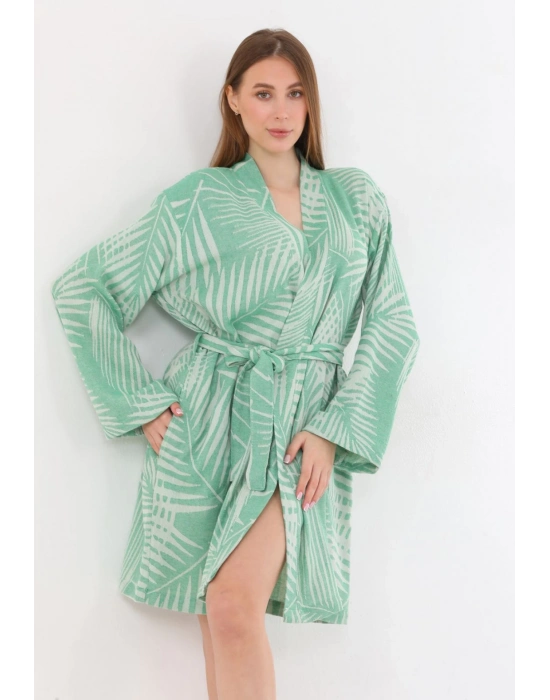 Smyrna Yeşil Bornoz (Sürdürülebilir Pamuk)