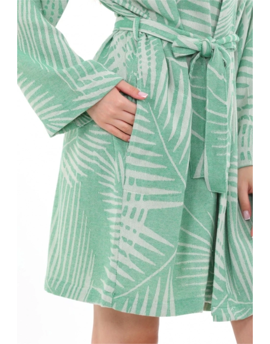 Smyrna Yeşil Bornoz (Sürdürülebilir Pamuk)