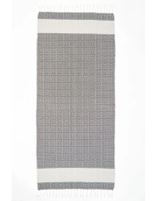 Kare Siyah Peshtemal