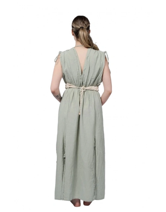 Stella Mint Green Muslin Dress