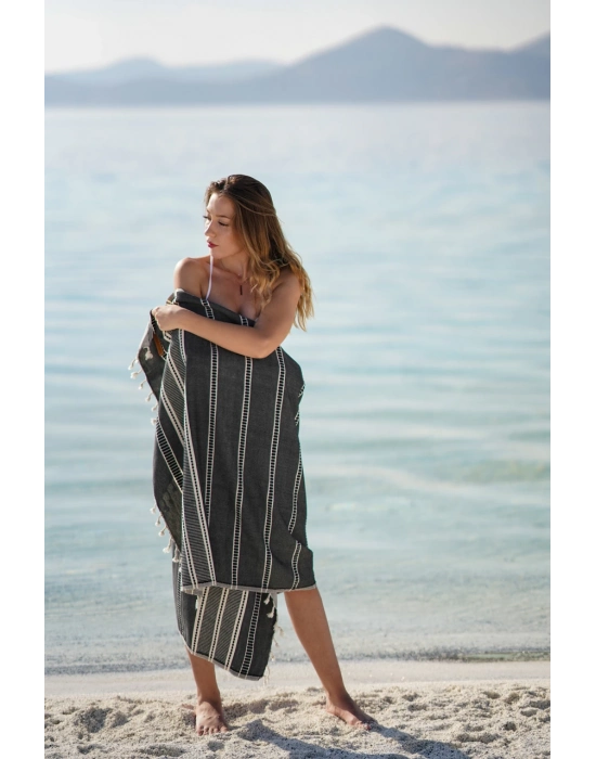 Sundia Siyah Peshtemal