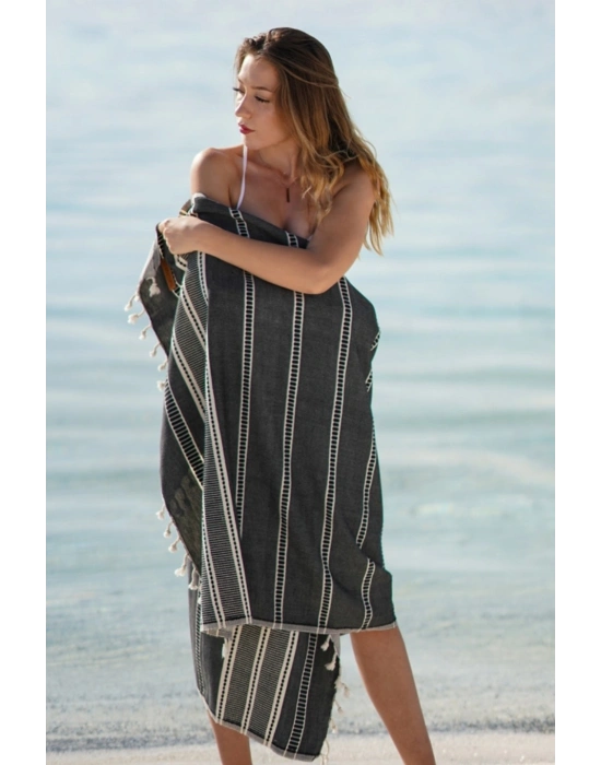 Sundia Black Peshtemal