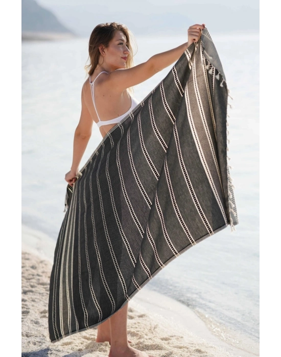 Sundia Black Peshtemal