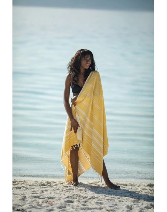 Sundia Sarı Peştemal