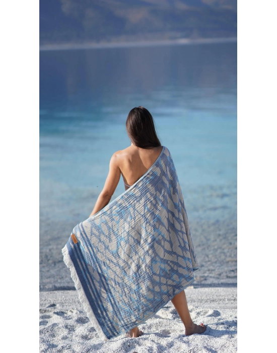 Tella Lacivert Peshtemal