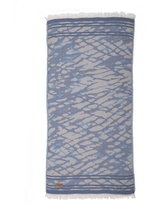 Tella Navy Blue Peshtemal