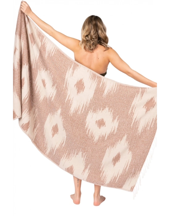 Teos Dark Beige Peshtemal