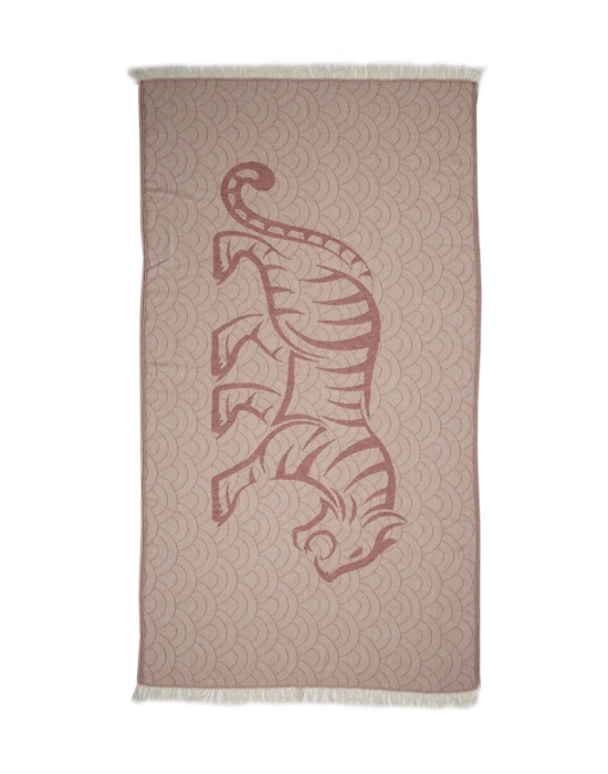 Tiger Red Peshtemal (Sürdürülebilir Pamuk)