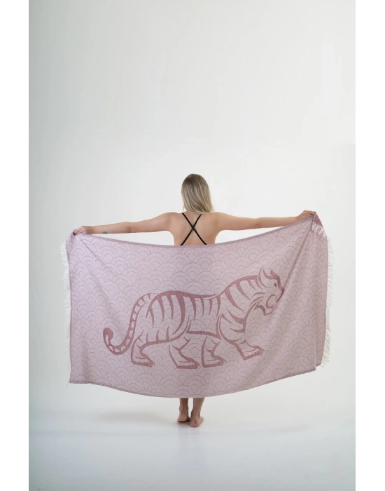 Tiger Red Peshtemal (Sürdürülebilir Pamuk)