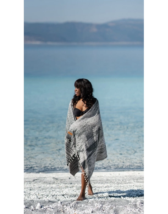 Tonna Siyah Peshtemal