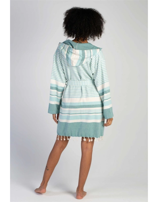 Torelia Yeşil Bornoz