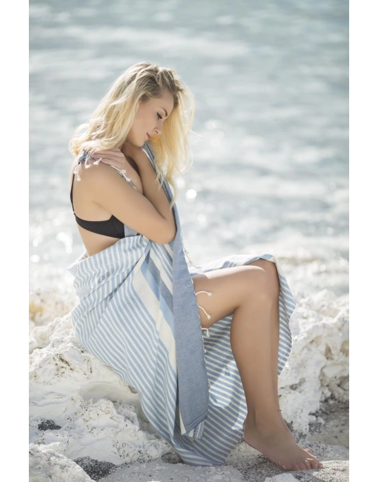 Torellia Mavi Peshtemal