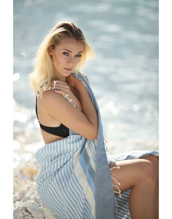 Torellia Mavi Peshtemal