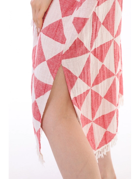 Tria Kırmızı Sörf Panço