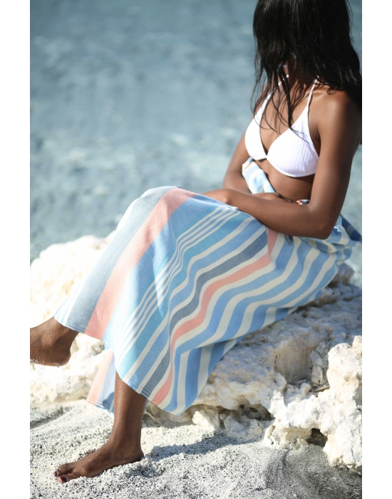 Trivia Blue ve Lacivert Mavi Peshtemal