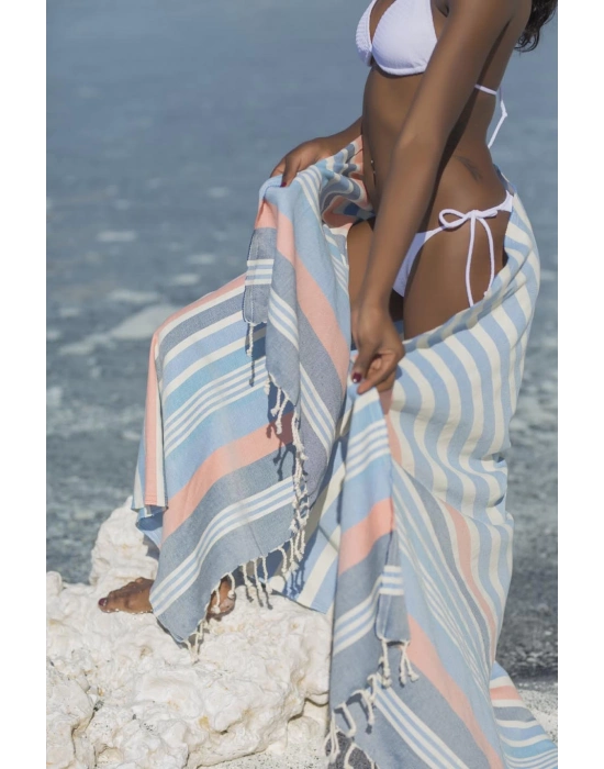 Trivia Blue ve Lacivert Mavi Peshtemal