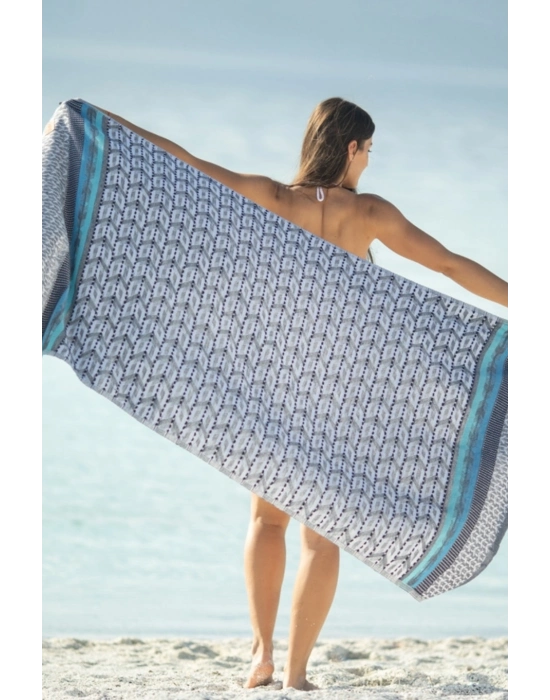 Vitta Navy Blue Peshtemal