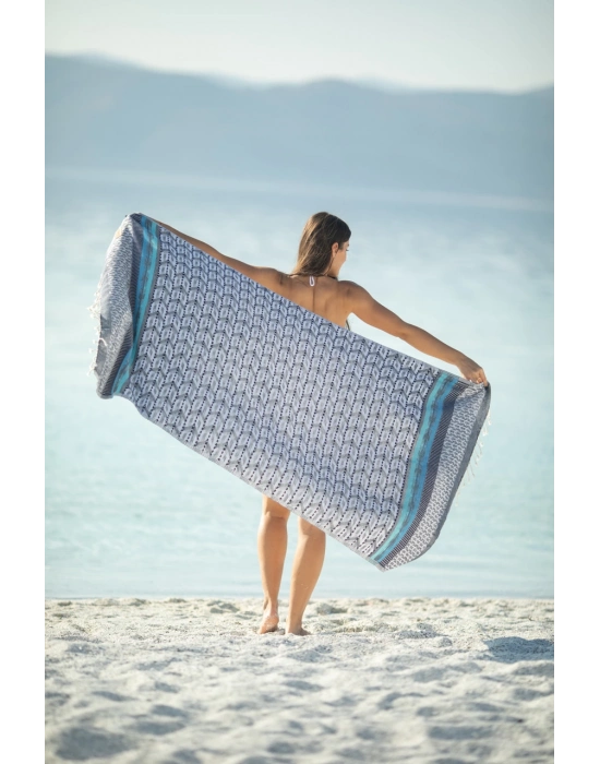 Vitta Navy Blue Peshtemal