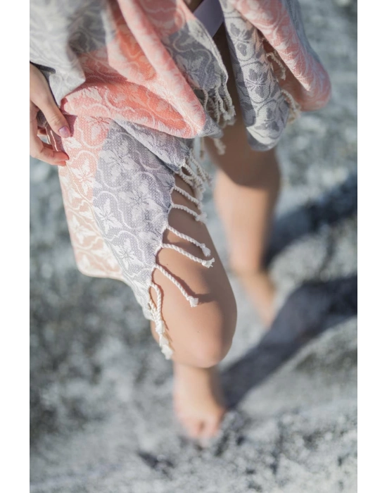 Volute Gri & Terra Peştemal