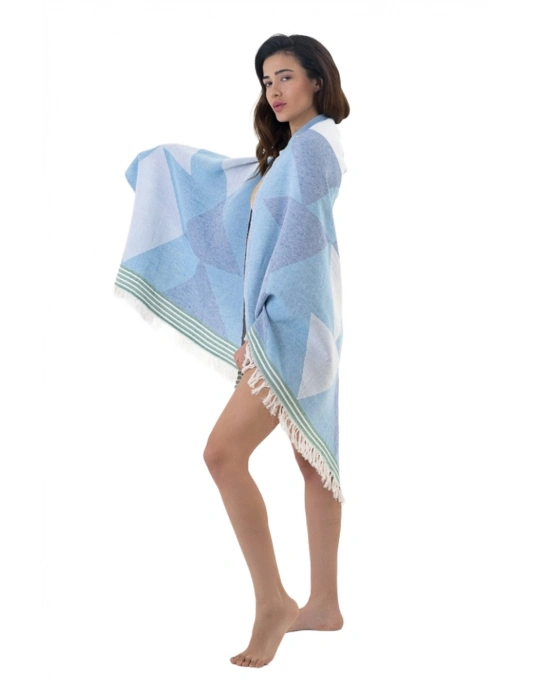 Zeugma Blue Peshtemal