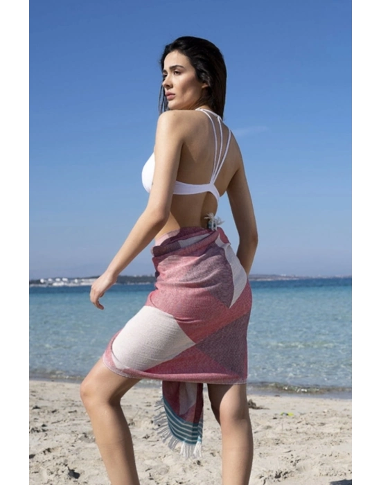 Zeugma Burgundy Peshtemal