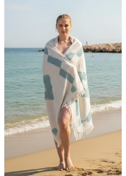 Afrodisias Green Peshtemal