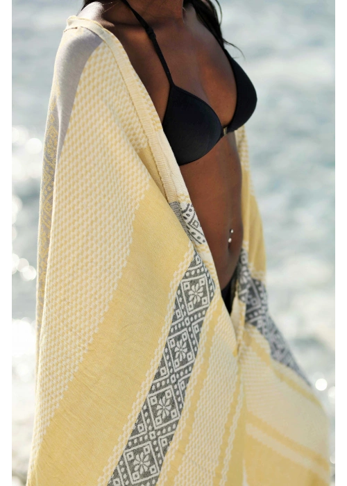 Ancilla Yellow Peshtemal