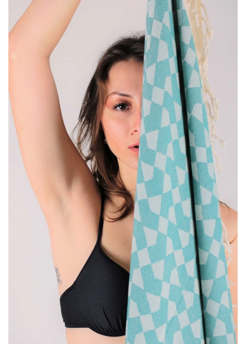 Aphrodithe Yeşil Peshtemal