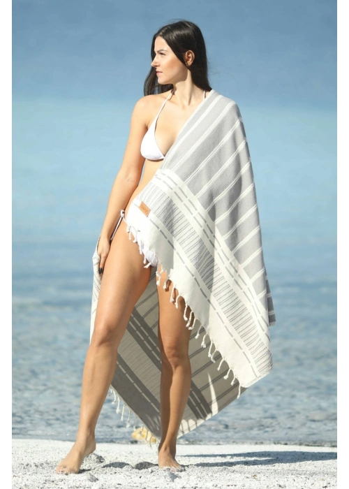 Astrea Grey Peshtemal