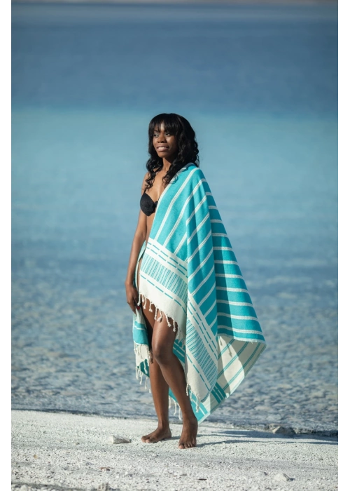 Astrea Turkuaz Peshtemal