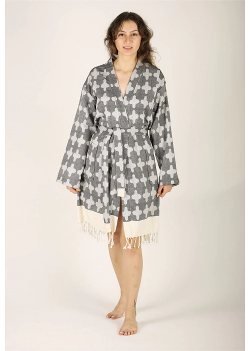 Demeter Black Bathrobe