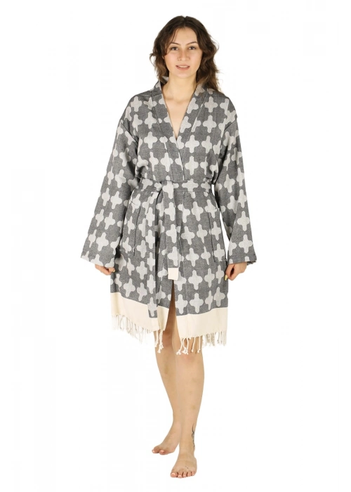 Demeter Black Bathrobe