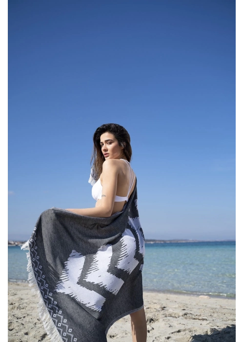 Edessa Siyah Peshtemal