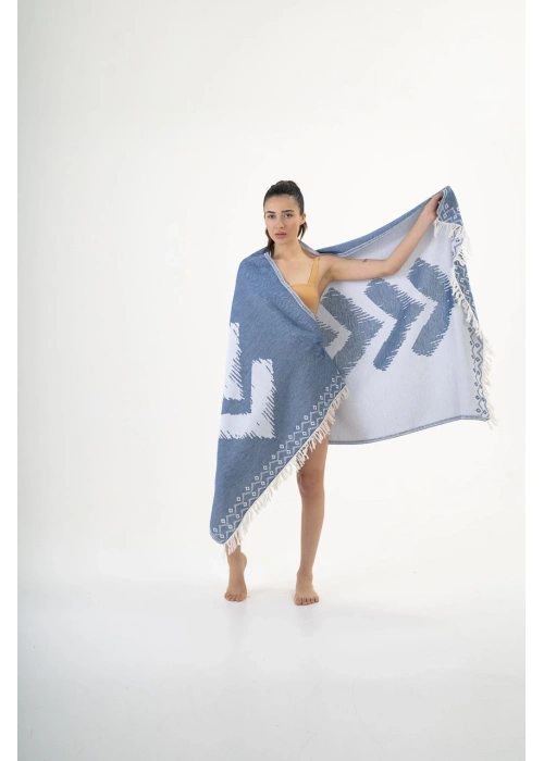 Edessa Blue Peshtemal