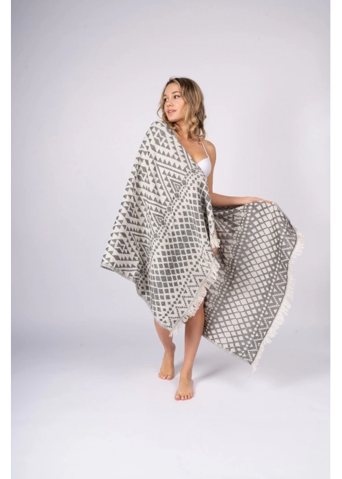 Hermes Black Peshtemal