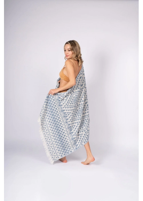 Hermes Mavi Peshtemal