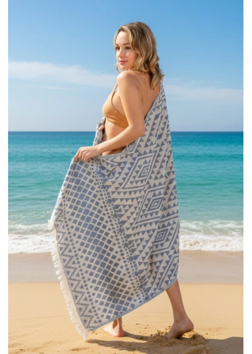 Hermes Blue Peshtemal