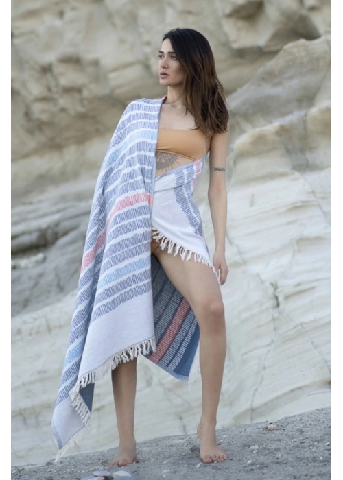 Hierapolis Blue Peshtemal