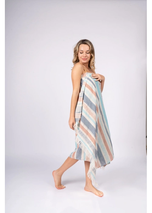 Larissa Blue Peshtemal