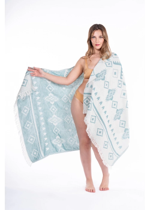 Lebedos Yeşil Peshtemal