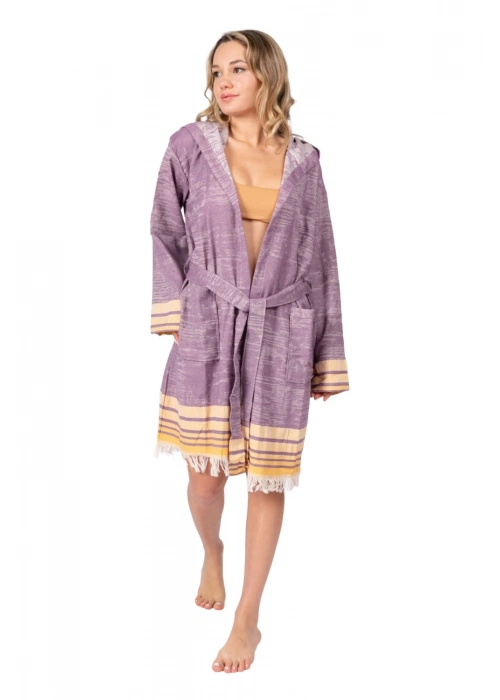 Melongena Purple Bathrobe