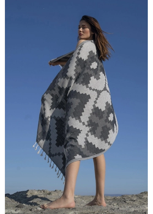 Minassos Black Peshtemal